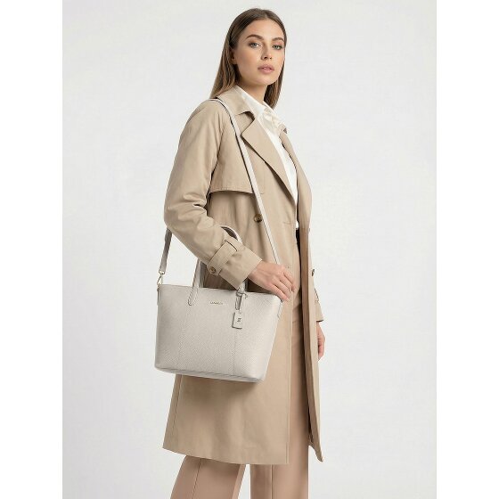 Lazarotti Bologna Leather Shopper Crossbody Sac en cuir 31 cm