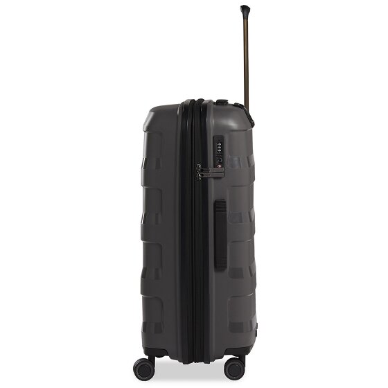 Stratic Straw + 4 roues Valise cabine 65 cm avec soufflet d'extension