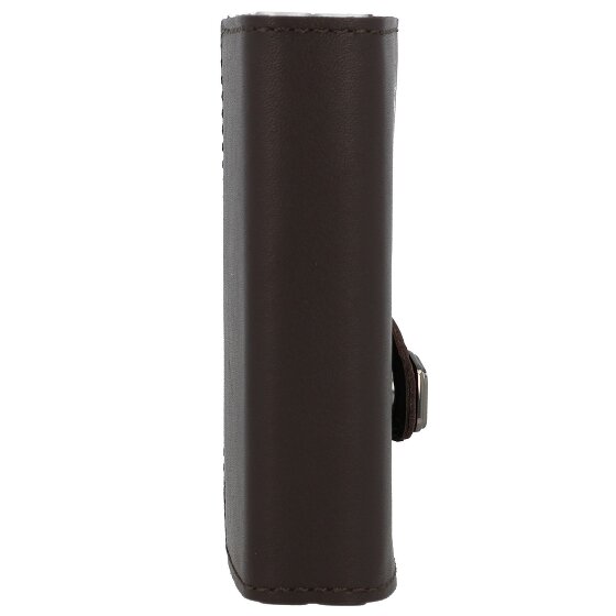 Tru Virtu Click & Slide Porte-cartes de crédit Porte-monnaie RFID en cuir 6,5 cm