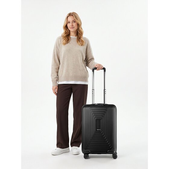 Redolz Essentials 14 – Valise cabine à 4 roues, 55 cm, modèle slim