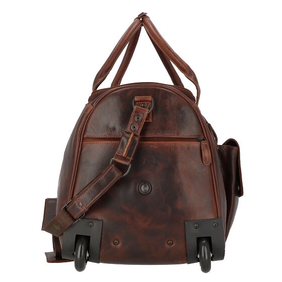 Greenburry Rugged 2 roues Sac de voyage Cuir véritable 53 cm