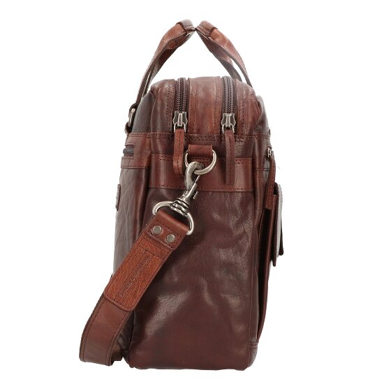 Spikes & Sparrow Porte-documents en cuir 41 cm compartiment pour ordinateur portable