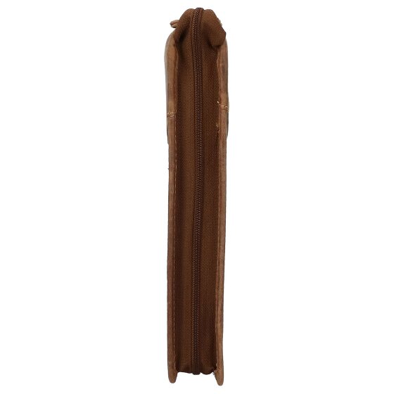 Greenburry Classeur à anneaux vintage en cuir 34 cm