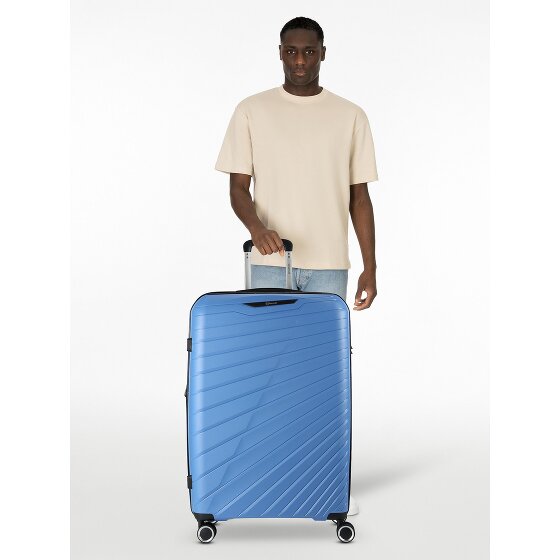 Benzi 5808 4 roulettes Trolley 74 cm avec soufflet d'extension