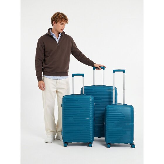 Travelite Pacific 4 roues Set de valises 3 pièces