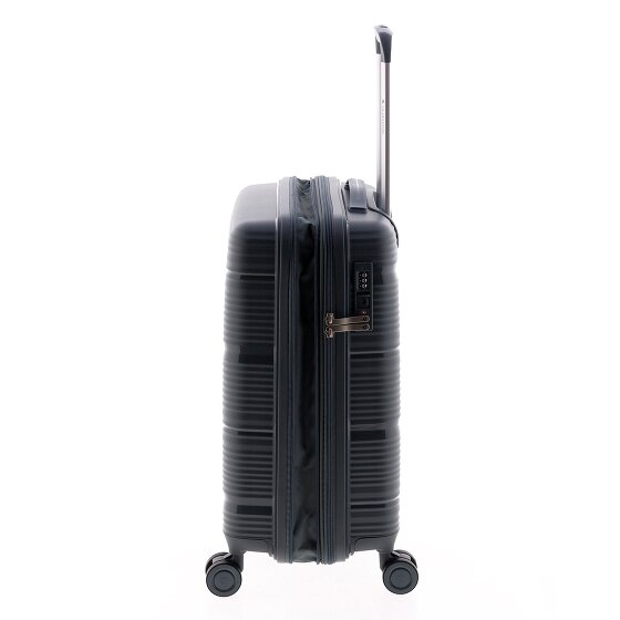 Gladiator 0800 4 roulettes Trolley de cabine 55 cm avec soufflet d'extension