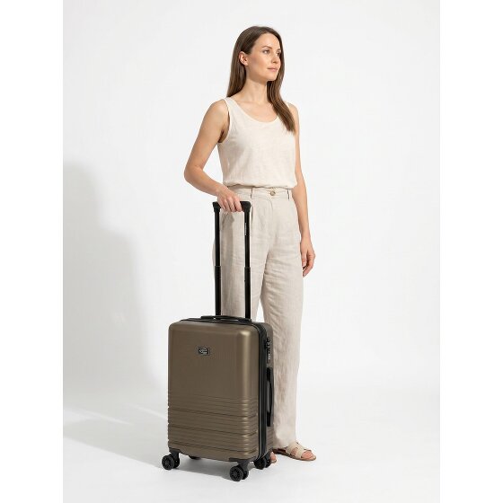 camel active Hanoi 4 roues Valise cabine S 55 cm avec soufflet d'extension