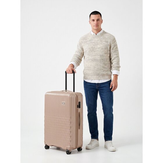 Pack Easy Flow 4 roues Valise cabine L 75 cm avec soufflet d'extension