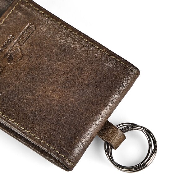 Greenburry Newport Porte-monnaie Protection RFID Cuir véritable 8.5 cm
