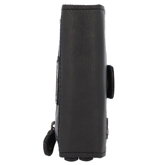 Harbour 2nd Anchor Love Robin 2 Étui pour cartes de crédit Protection RFID Cuir véritable 6 cm