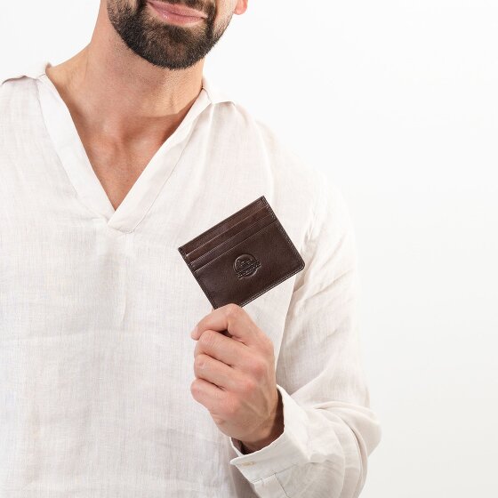 Farmhood Memphis Étui pour cartes de crédit Protection RFID Cuir 10 cm