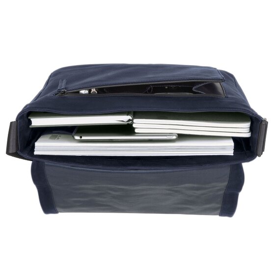 Leonhard Heyden Den Haag Messenger en cuir 37 cm Compartiment pour ordinateur portable
