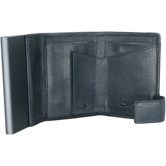 SecWal SecWal 2 porte-cartes de crédit Porte-monnaie RFID Cuir 9 cm