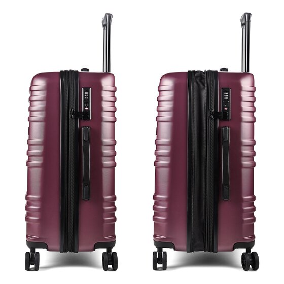 Pack Easy Mena 4 roues Valise cabine 64 cm avec soufflet d'extension