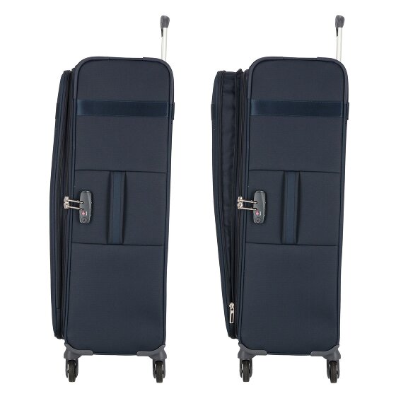 Samsonite Citybeat 4 roulettes Trolley 78 cm avec soufflet d'extension