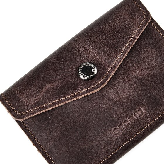 Secrid Enveloppe Porte-monnaie Protection RFID Cuir 10 cm