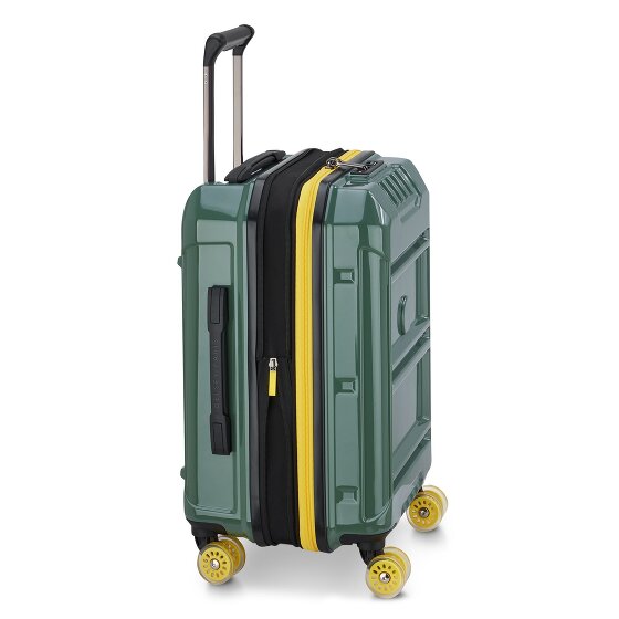Delsey Paris Rempart 2.0 4 roulettes Trolley de cabine 55 cm avec soufflet d'extension