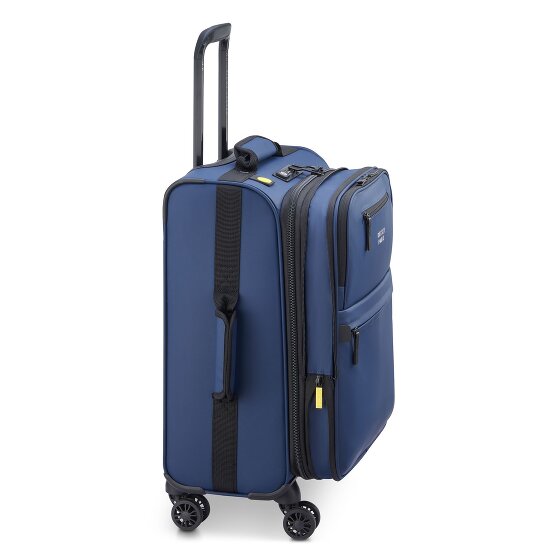 Delsey Paris Maubert 2.0 4 roulettes Trolley de cabine 55 cm avec soufflet d'extension