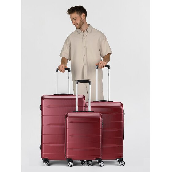 Benzi 5583 4 roulettes Set de valises 3 pièces