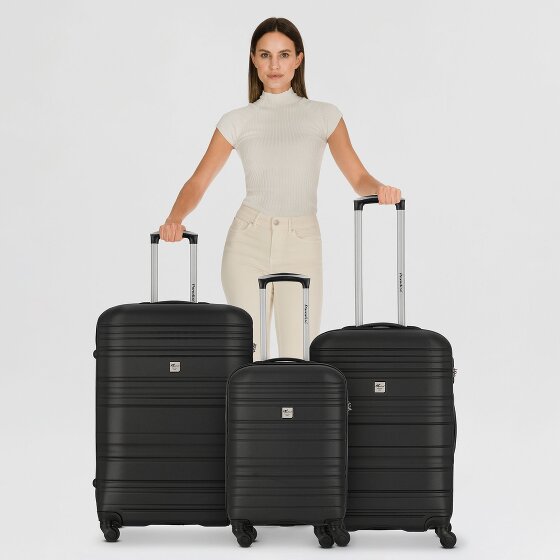 Check.In Paradise 4 roulettes Set de valises 3 pièces