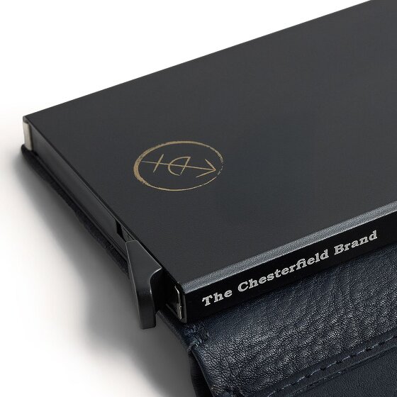 The Chesterfield Brand Hollis Porte-monnaie Protection RFID Cuir véritable 10 cm