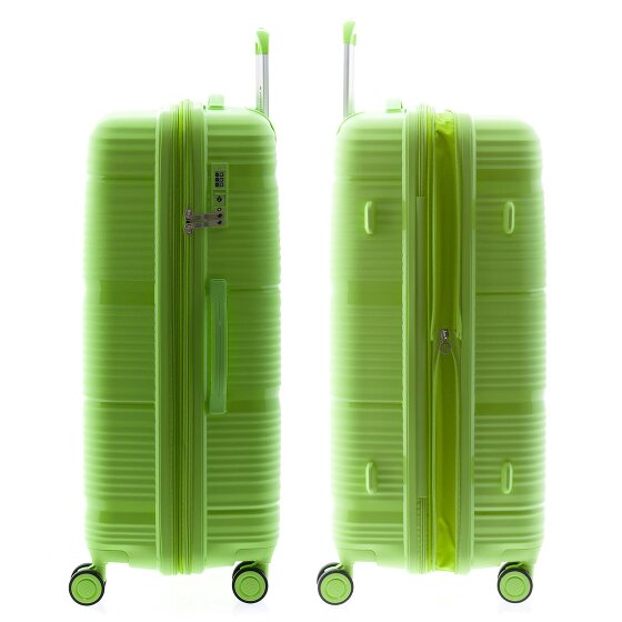 Gladiator 0800 4 roulettes Trolley 76 cm avec soufflet d'extension