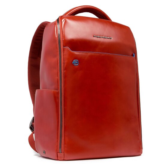 Piquadro Blue Square Daypack Cuir 29 cm Compartiment pour ordinateur portable