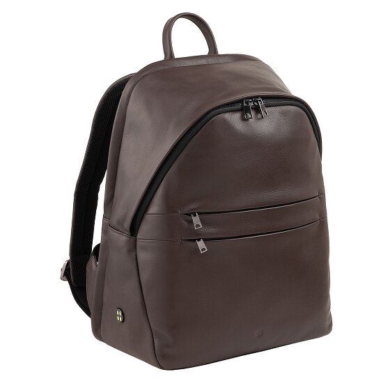 DuDu New York Daypack Cuir véritable 41 cm Compartiment ordinateur