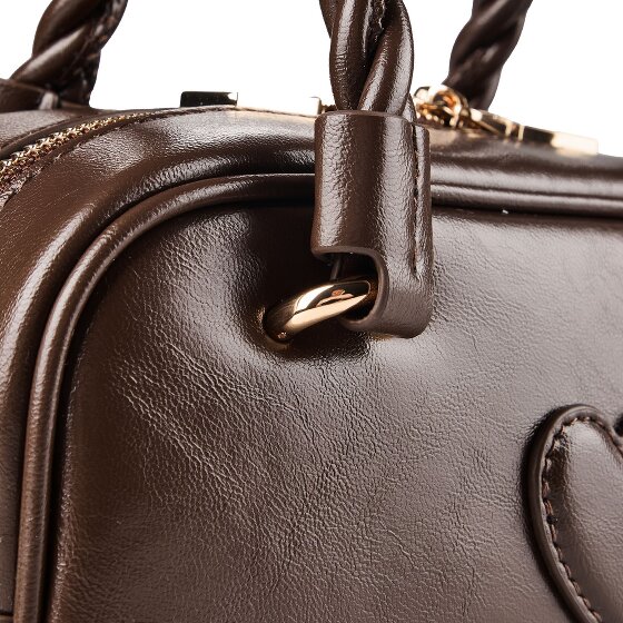 Love Moschino Nero Sac à main Cuir véritable 21 cm