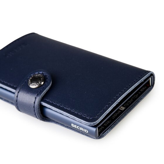 Secrid Miniwallet Étui pour cartes de crédit Protection RFID Cuir véritable 6.5 cm