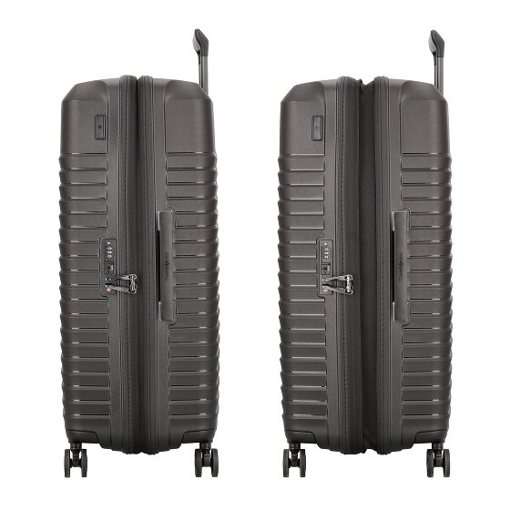 Samsonite Intuo 4 roulettes Trolley L 75 cm avec soufflet d'extension