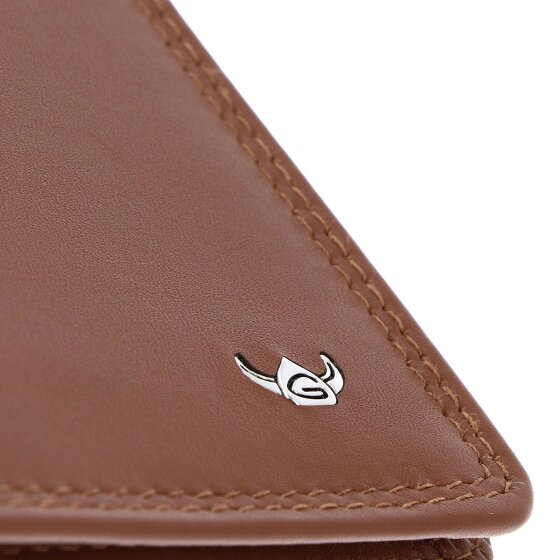 Golden Head Etui pour cartes d'identité Polo RFID en cuir 9 cm