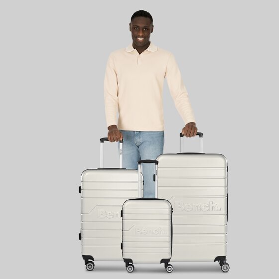 Bench Seattle 4 roulettes Set de valises 3 pièces