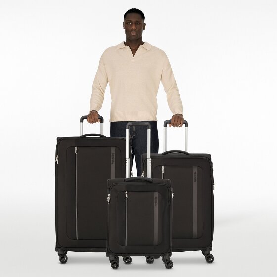 American Tourister Blazing Ride 4 roulettes Set de valises 3 pièces avec soufflet d'extension