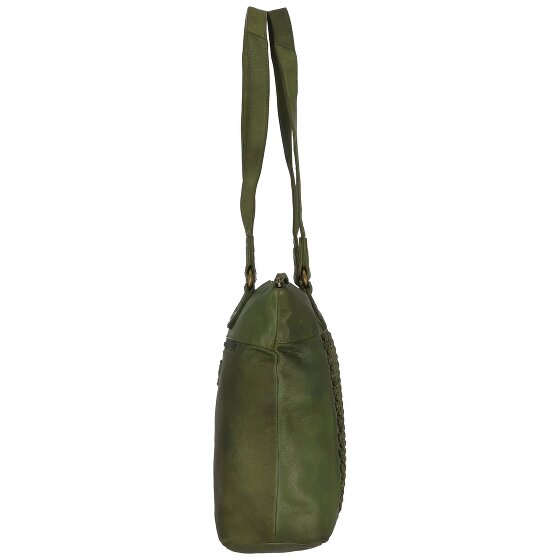 Greenland Nature Femi & Nine Sac à bandoulière en cuir 35 cm