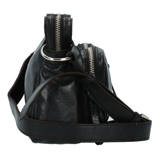 Taschendieb Wien Salvatorgasse Sac à bandoulière Cuir véritable 24 cm