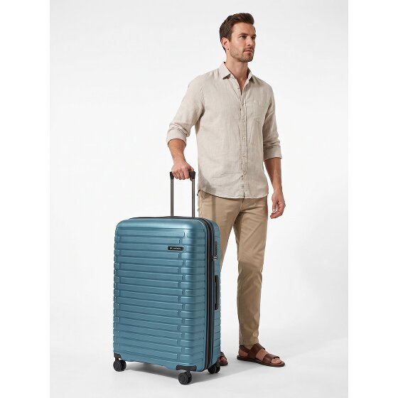 Pactastic Collection 04 THE LARGE + 4 roues Valise cabine L 75 cm '"avec soufflet d''extension"'