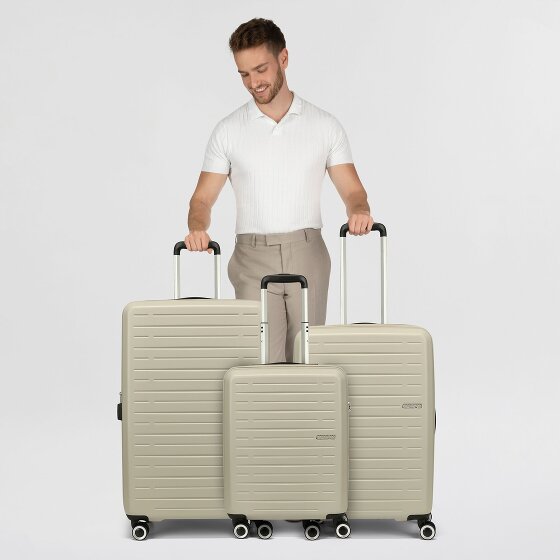 American Tourister Aerojoy 4 roulettes Set de valises 3 pièces avec soufflet d'extension