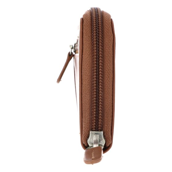 Golden Head Polo Porte-monnaie Protection RFID Cuir véritable 10 cm
