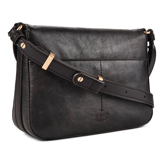 PINKO Love Satchel Mini Sac à bandoulière Cuir véritable 21 cm