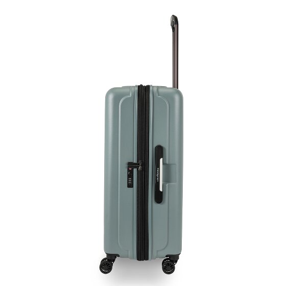 Hedgren Comby Grip L Exp 4 roulettes Trolley L 74 cm avec soufflet d'extension