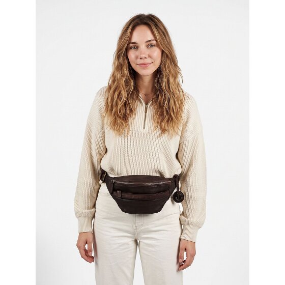 Harbour 2nd Alaric Sac banane Cuir véritable 34.5 cm