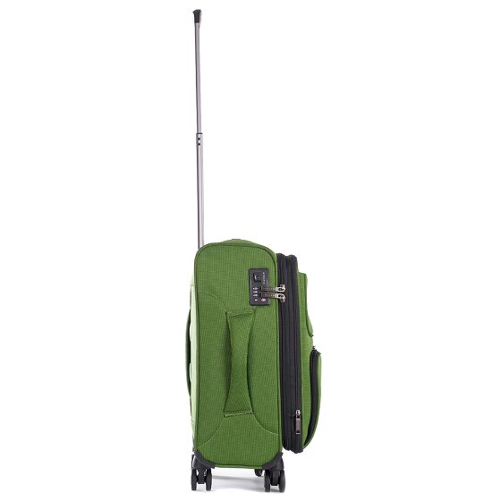 Stratic Bendigo Light + 4 roues Valise cabine 54 cm '"avec soufflet d''extension"'