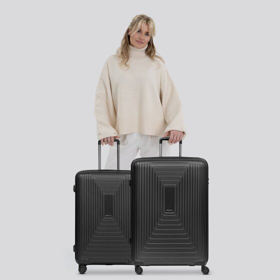 Redolz Essentials 14 4 roulettes Set de valises 2 pièces avec soufflet d'extension