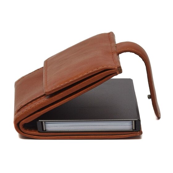 The Chesterfield Brand Leipzig Étui pour cartes de crédit Protection RFID Cuir 7.5 cm