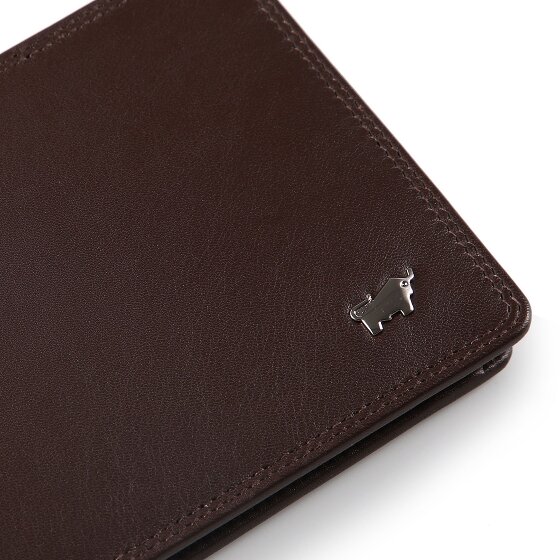 Braun Büffel Golf 3.0 Porte-monnaie Protection RFID Cuir 12 cm