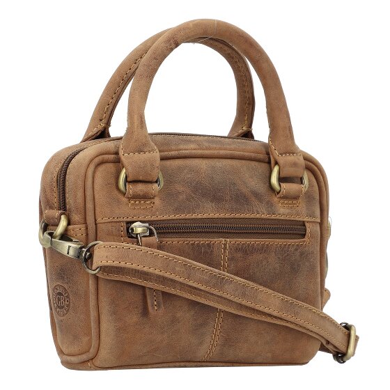 Greenburry Vintage Mini sac à main Cuir véritable 18 cm