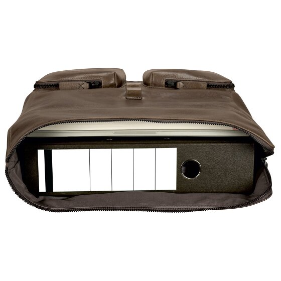 Leonhard Heyden Porto Messenger Cuir 38 cm