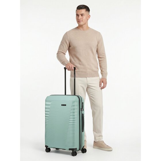 Farmhood Eco Edition 4 roues Valise cabine 67 cm avec soufflet d'extension