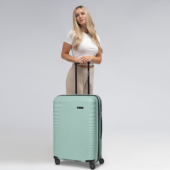 Farmhood Eco Edition 4 roulettes Trolley 67 cm avec soufflet d'extension